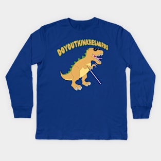 Dinosaur Kids Long Sleeve T-Shirt